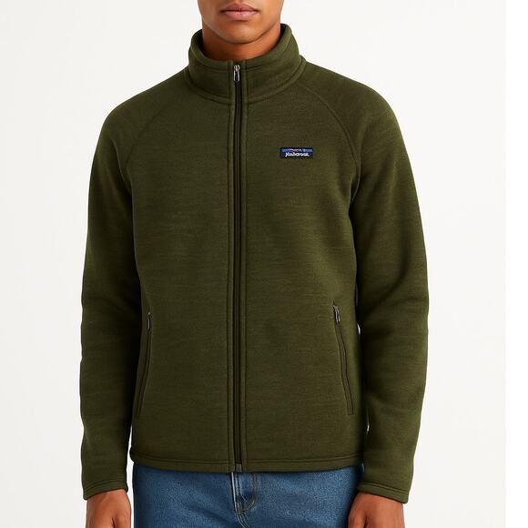 Patagonia Men’s Better Sweater Fleece Jacket – Green – Size Large - Picture 1 of 8